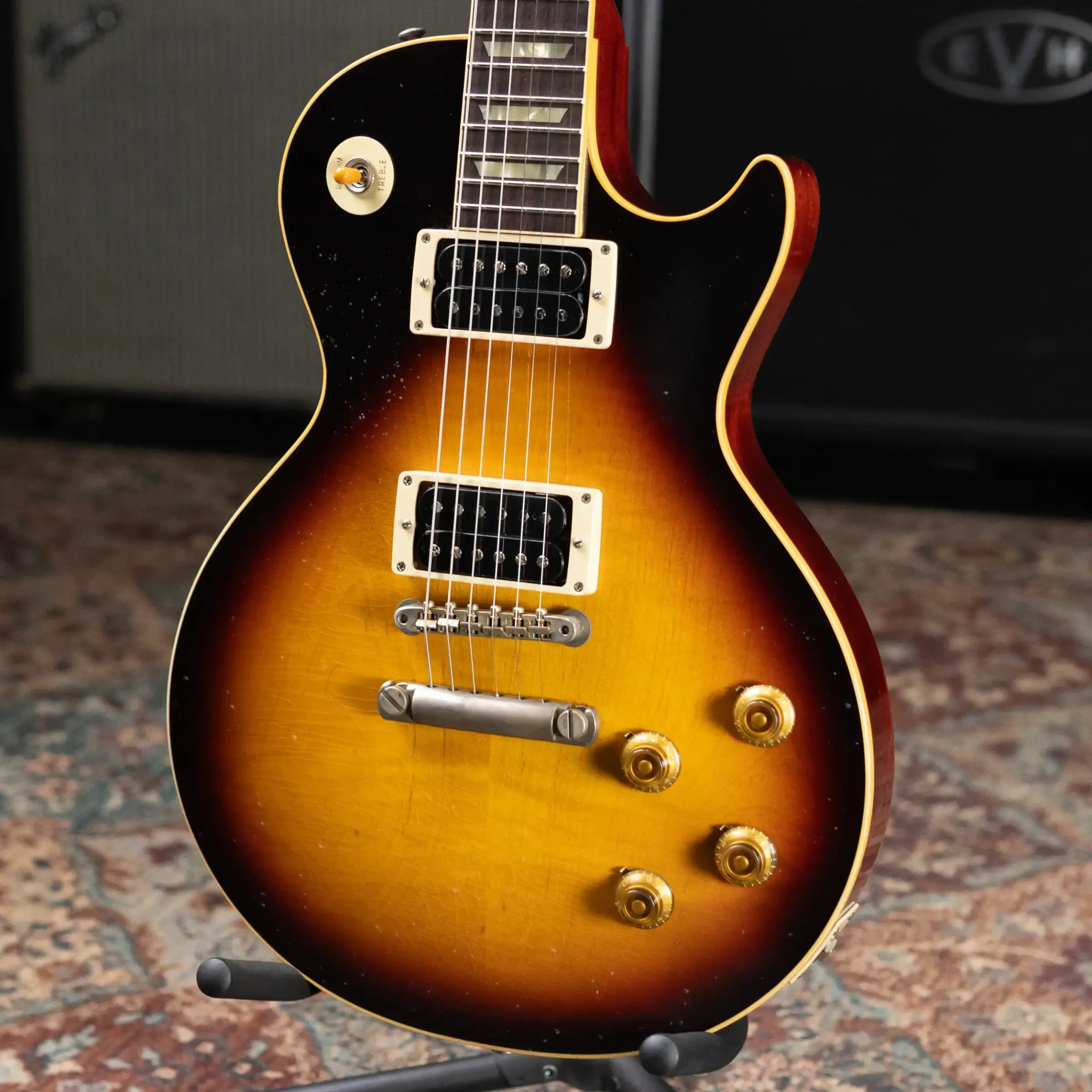 Gibson Custom Shop Limited Edition 1958 Les Paul Standard Reissue Murphy Lab Electric Guitar - Athens Burst Light Aged with Hardshell Case