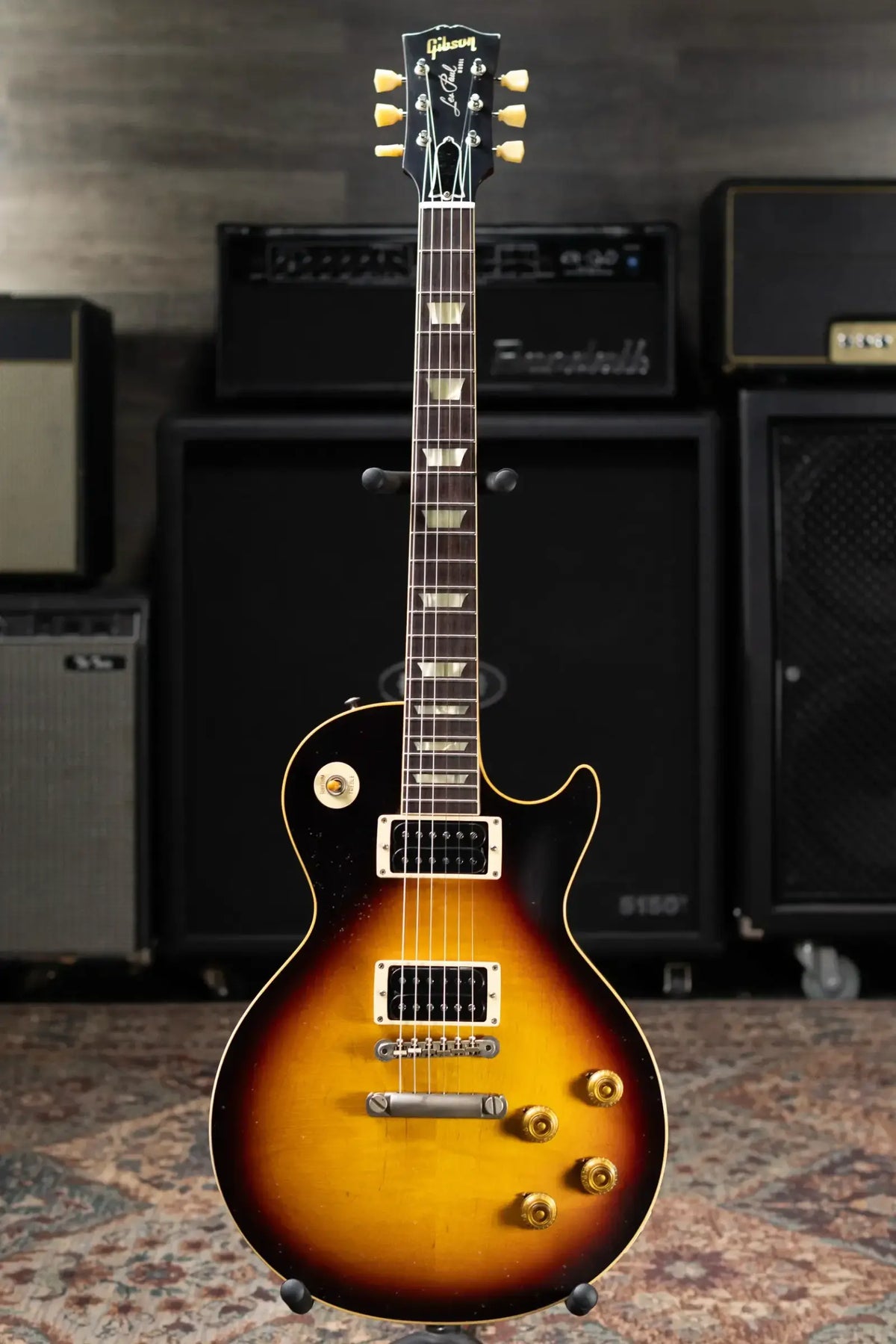 Gibson Custom Shop Limited Edition 1958 Les Paul Standard Reissue Murphy Lab Electric Guitar - Athens Burst Light Aged with Hardshell Case