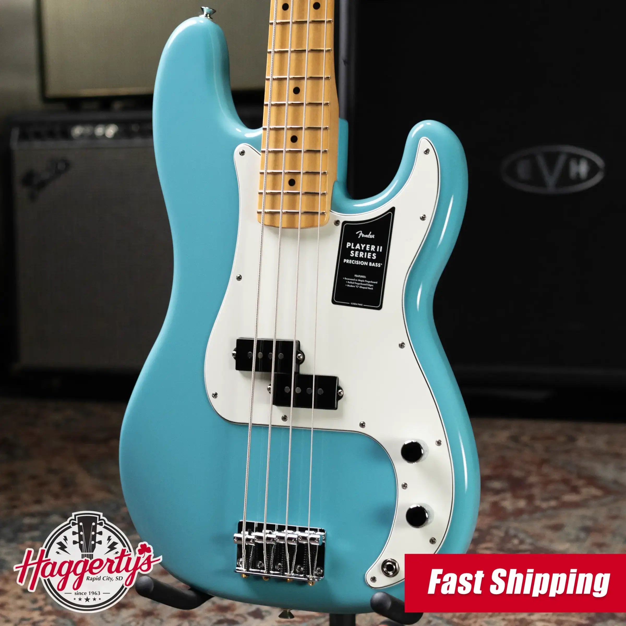 Fender Player II Precision Bass - Aquatone Blue