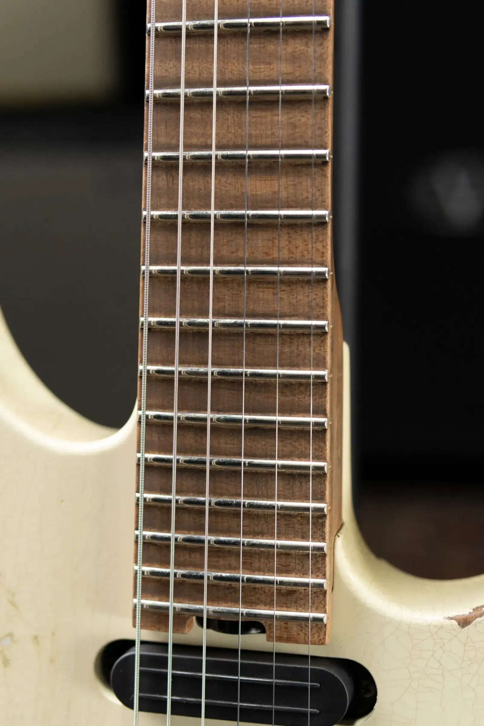 Jackson Custom Shop Special Edition PC1 Phil Collen Signature HSS FR84 Electric Guitar - Nitro Tour Relic Vanilla Shake with Hardshell Case