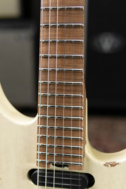 Jackson Custom Shop Special Edition PC1 Phil Collen Signature HSS FR84 Electric Guitar - Nitro Tour Relic Vanilla Shake with Hardshell Case