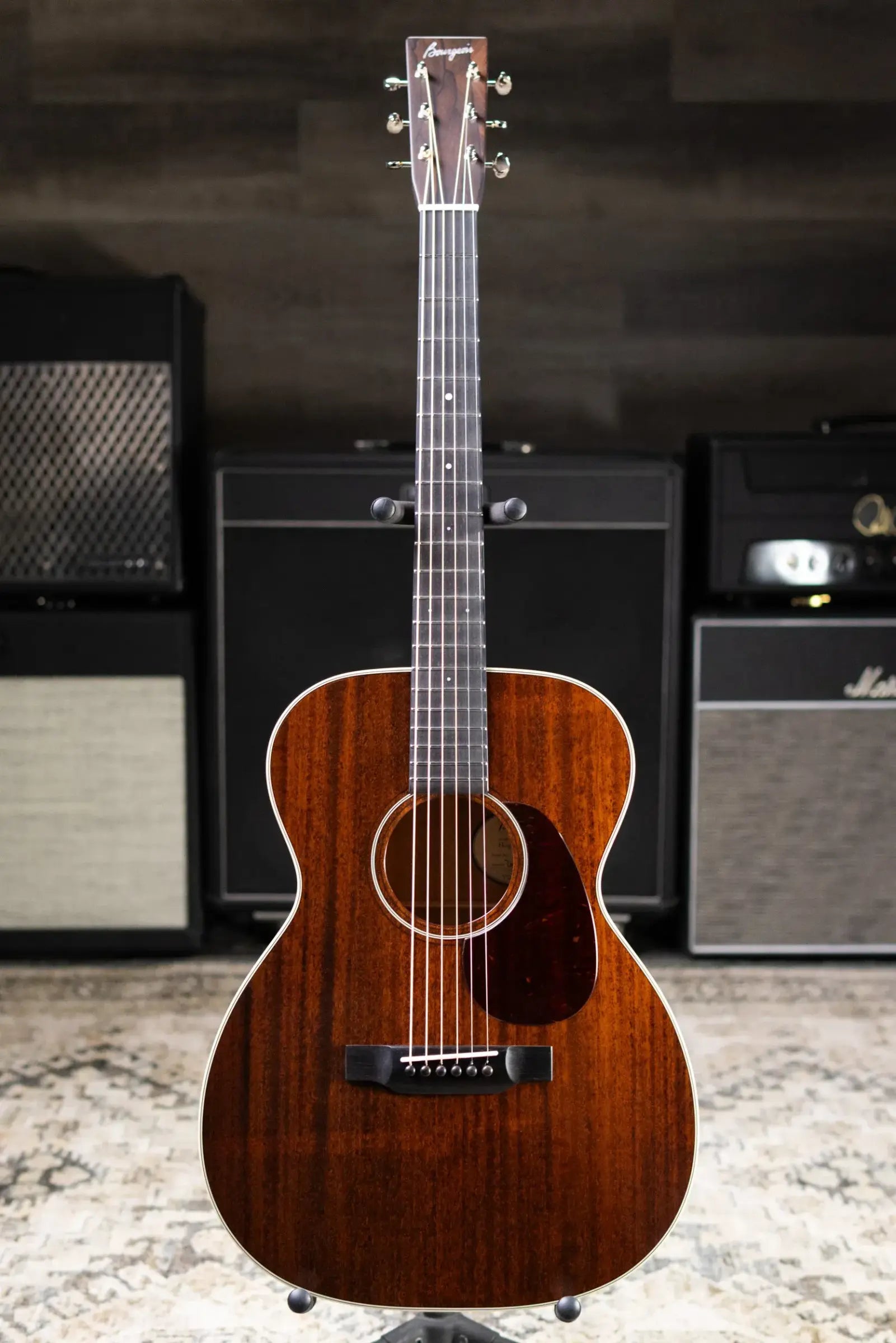 Bourgeois 00-14 Hog Top Downeast Series Acoustic Guitar - All Mahogany with Hardshell Case