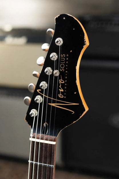 Novo Custom Shop Solus M1 Electric Guitar - Copper over '64 3-Tone Burst with Gig Bag