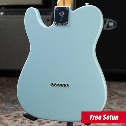Fender 75th Anniversary Player II Telecaster Electric Guitar - Daphne Blue