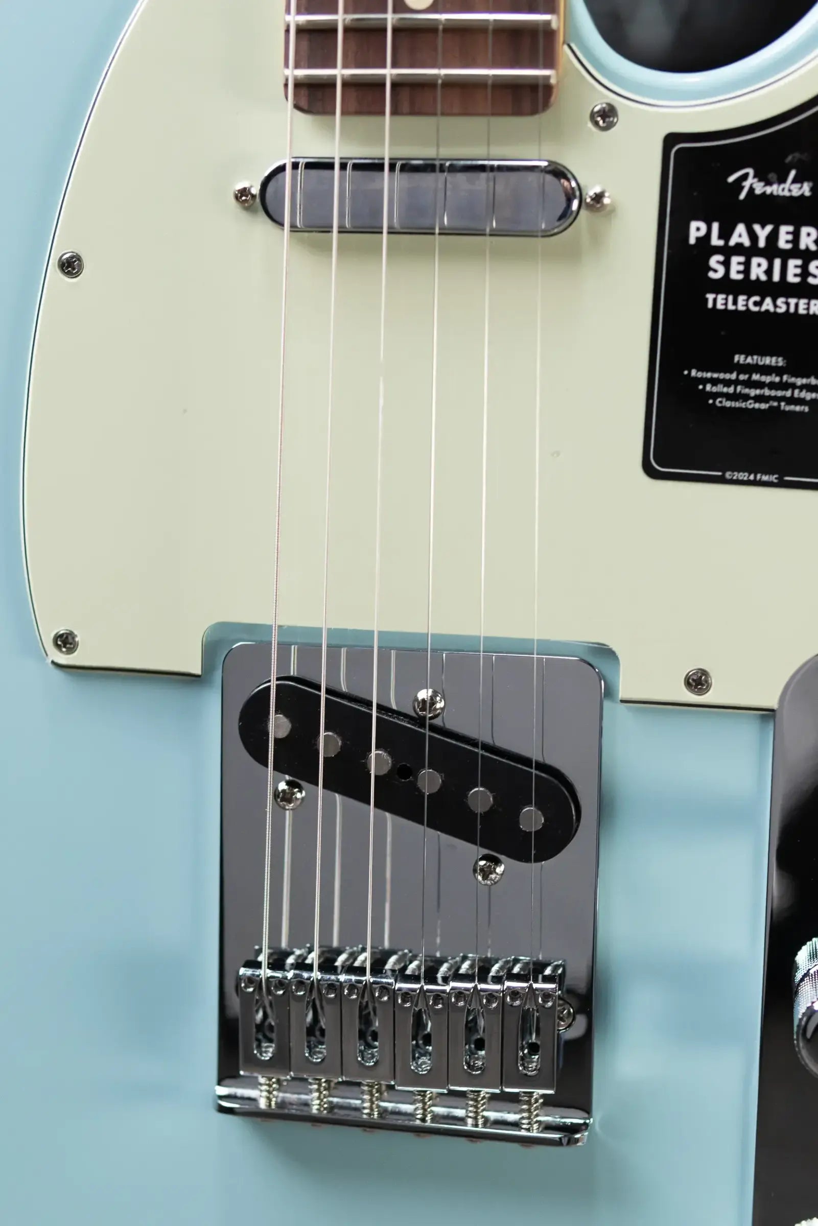 Fender 75th Anniversary Player II Telecaster Electric Guitar - Daphne Blue