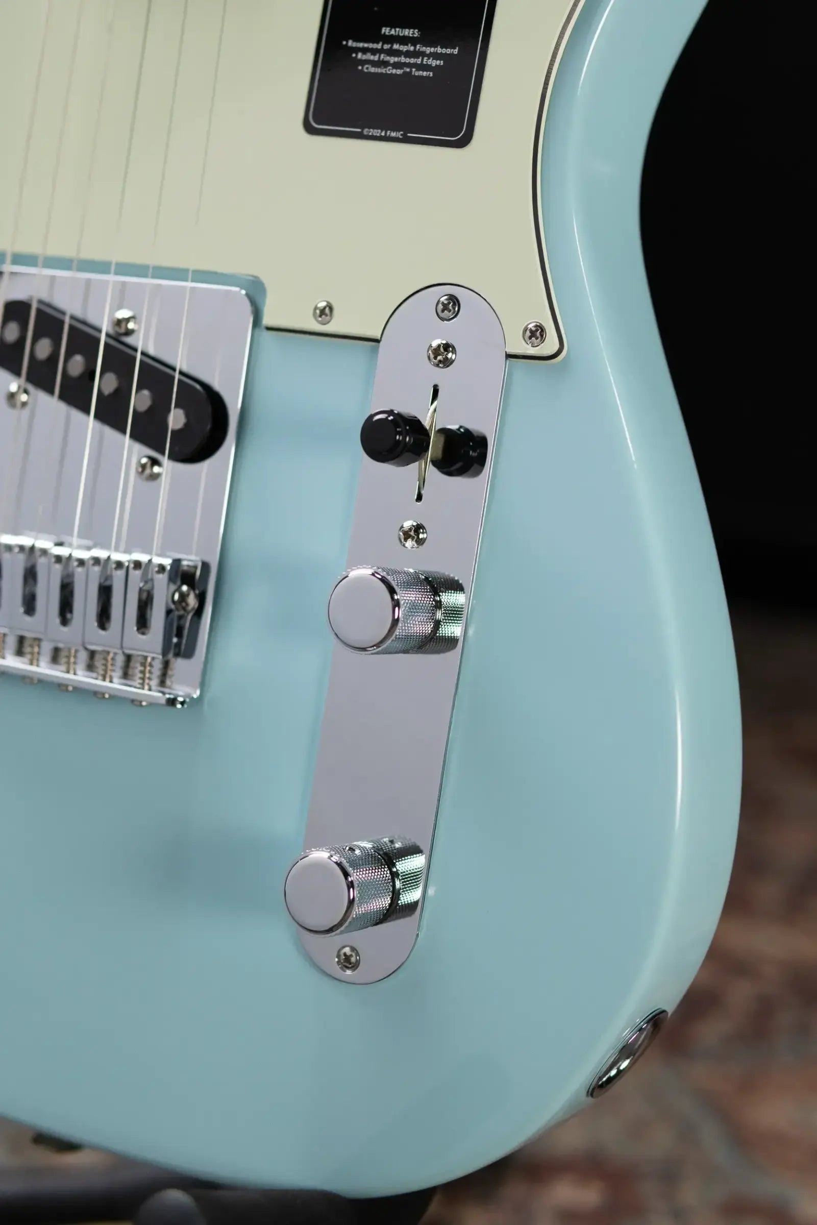 Fender 75th Anniversary Player II Telecaster Electric Guitar - Daphne Blue