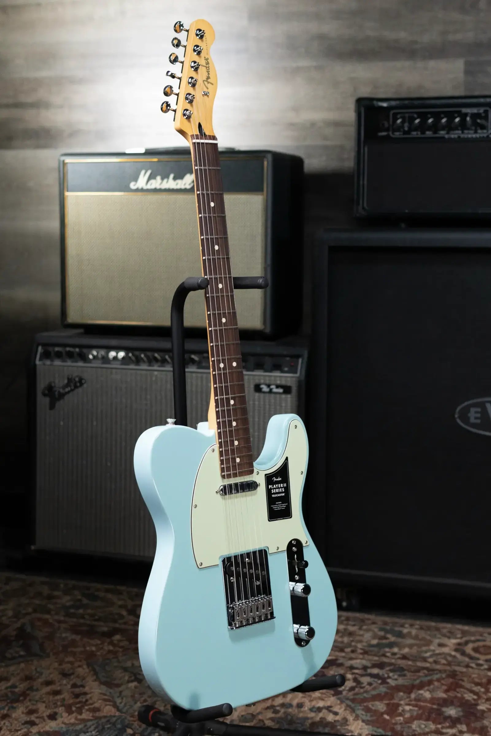 Fender 75th Anniversary Player II Telecaster Electric Guitar - Daphne Blue