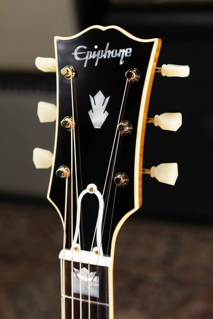Epiphone 1957 SJ-200 Reissue Acoustic/Electric Guitar - Antique Natural with Hardshell Case