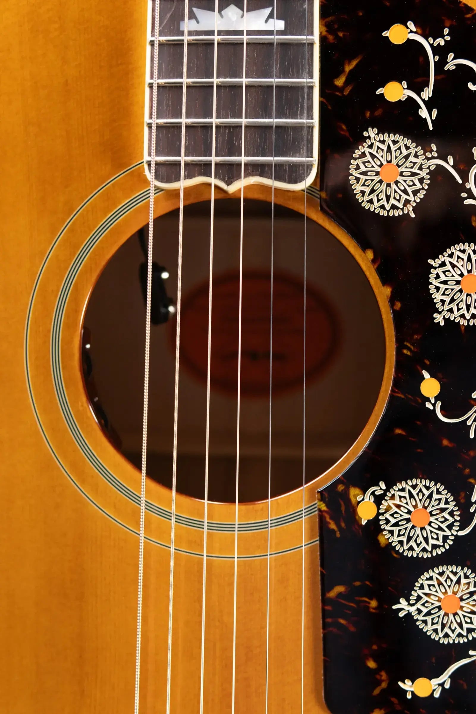 Epiphone 1957 SJ-200 Reissue Acoustic/Electric Guitar - Antique Natural with Hardshell Case