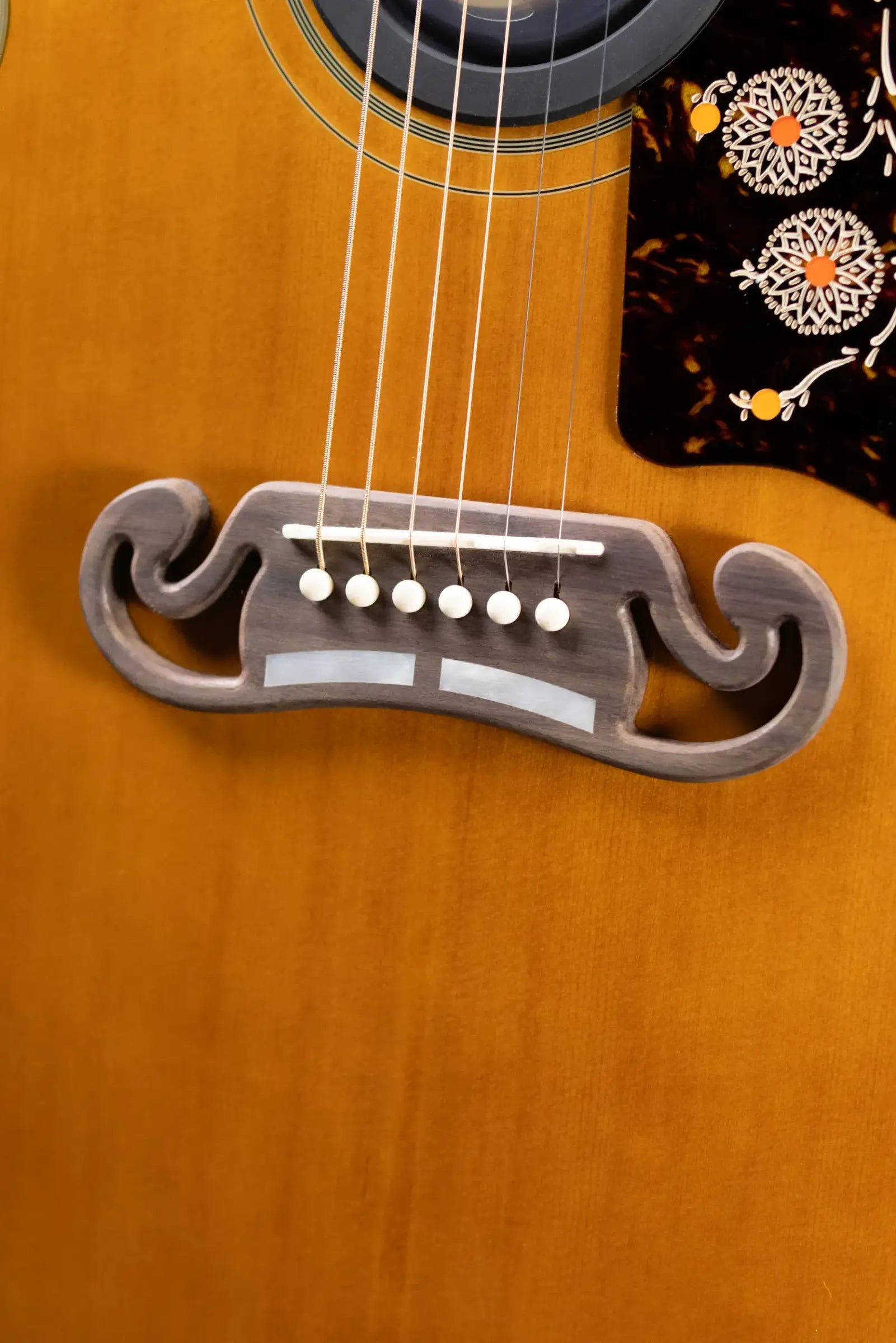 Epiphone 1957 SJ-200 Reissue Acoustic/Electric Guitar - Antique Natural with Hardshell Case