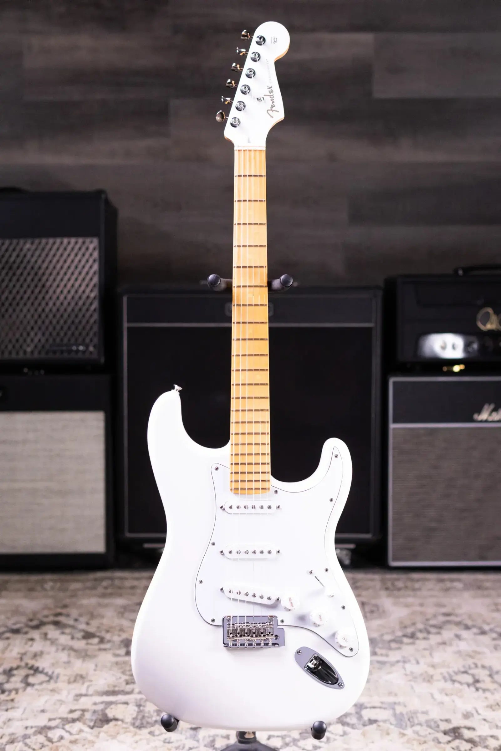Fender Dealer Exclusive Player II Stratocaster Electric Guitar - Polar White with Matching Headstock