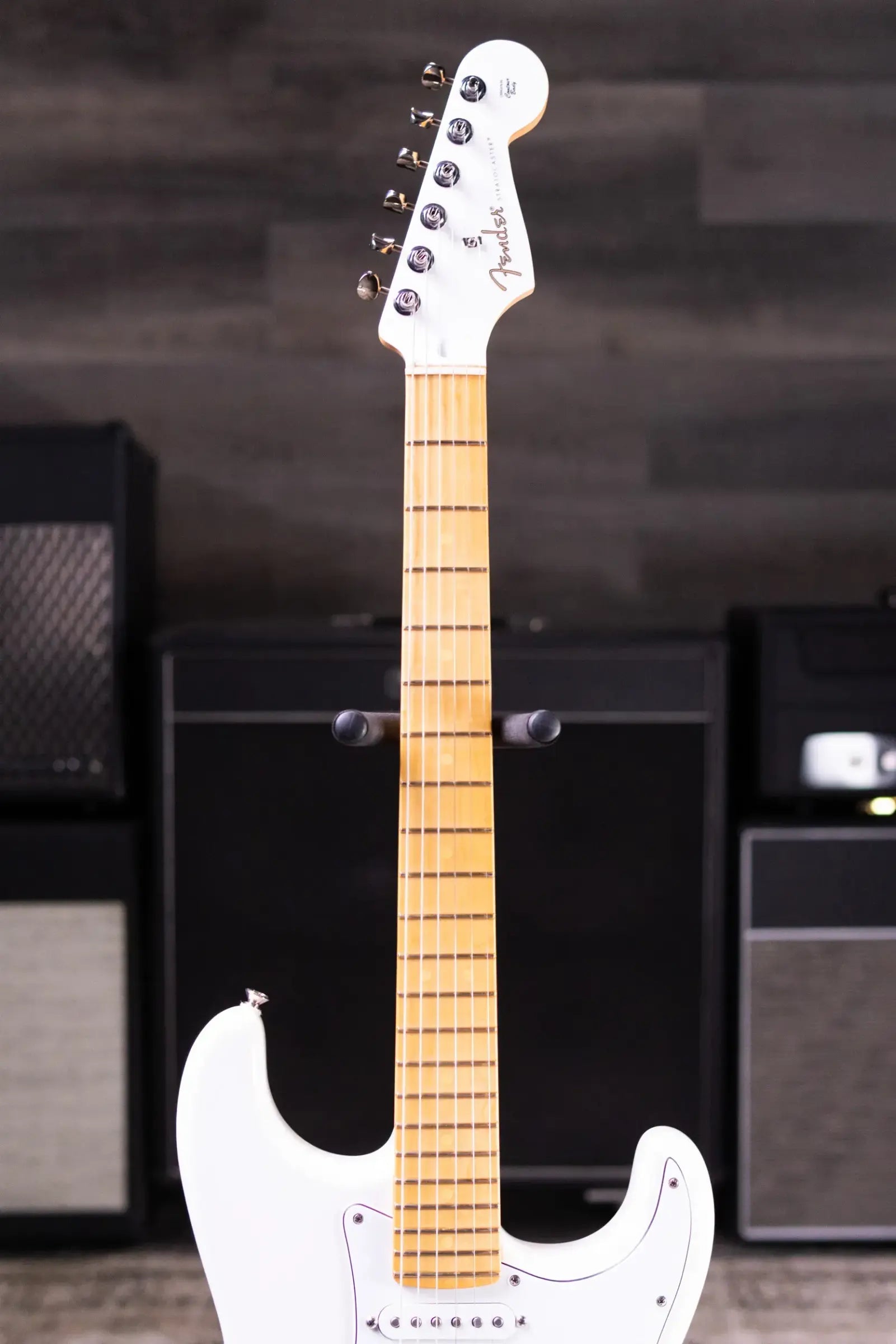 Fender Dealer Exclusive Player II Stratocaster Electric Guitar - Polar White with Matching Headstock