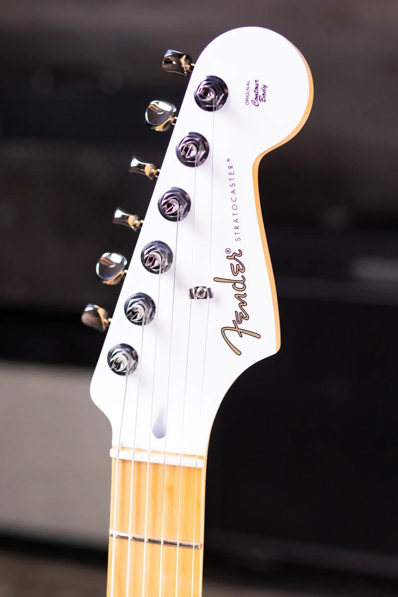 Fender Dealer Exclusive Player II Stratocaster Electric Guitar - Polar White with Matching Headstock