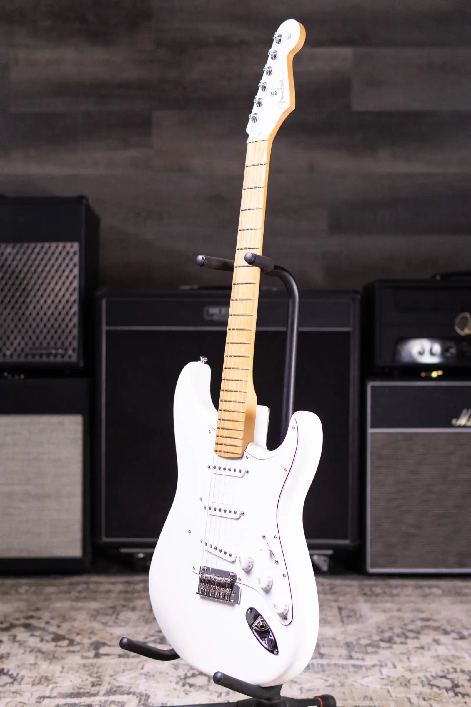 Fender Dealer Exclusive Player II Stratocaster Electric Guitar - Polar White with Matching Headstock