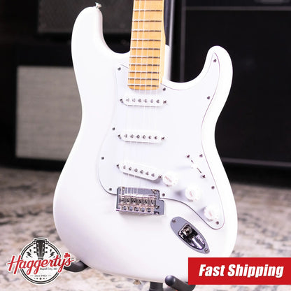 Fender Dealer Exclusive Player II Stratocaster Electric Guitar - Polar White with Matching Headstock