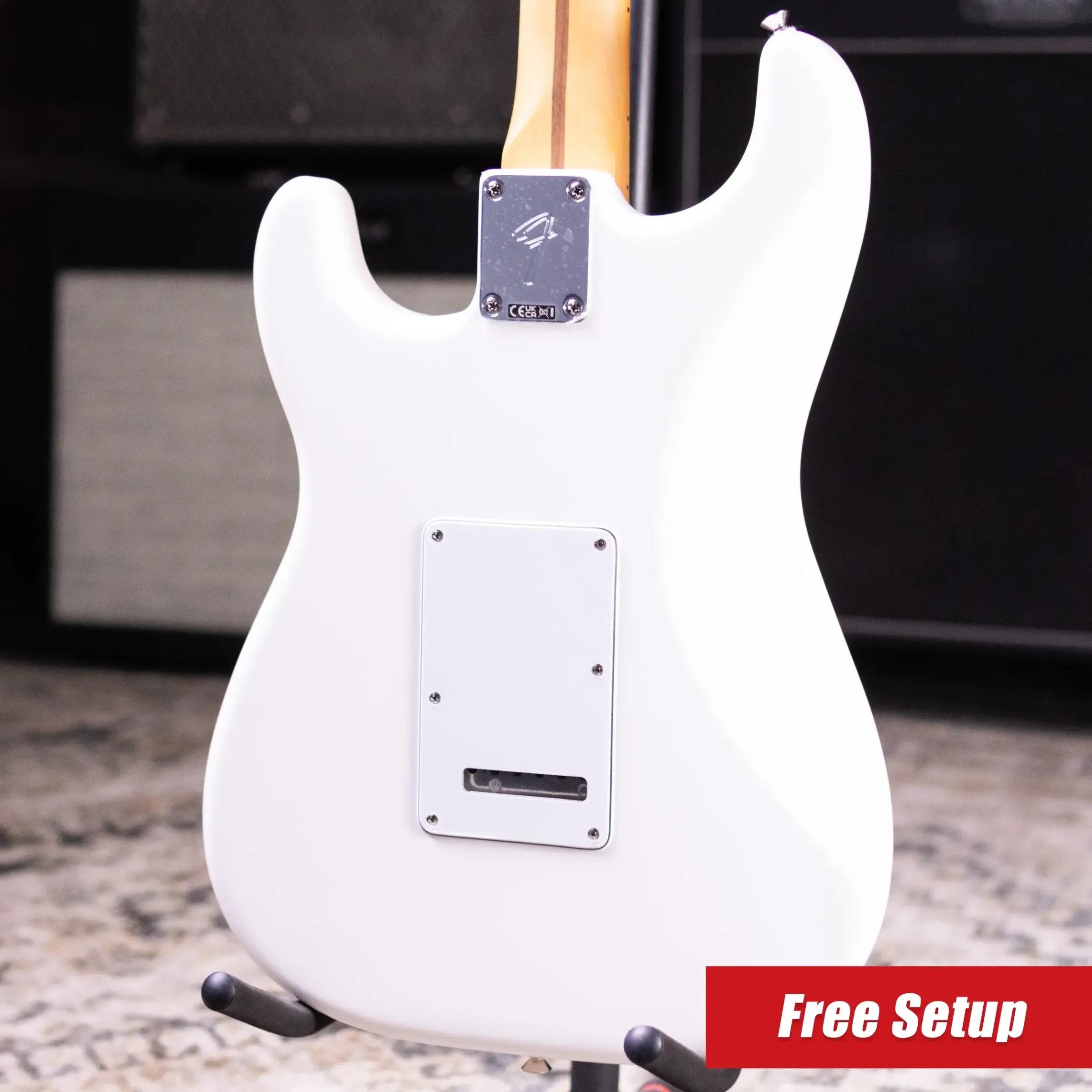 Fender Dealer Exclusive Player II Stratocaster Electric Guitar - Polar White with Matching Headstock