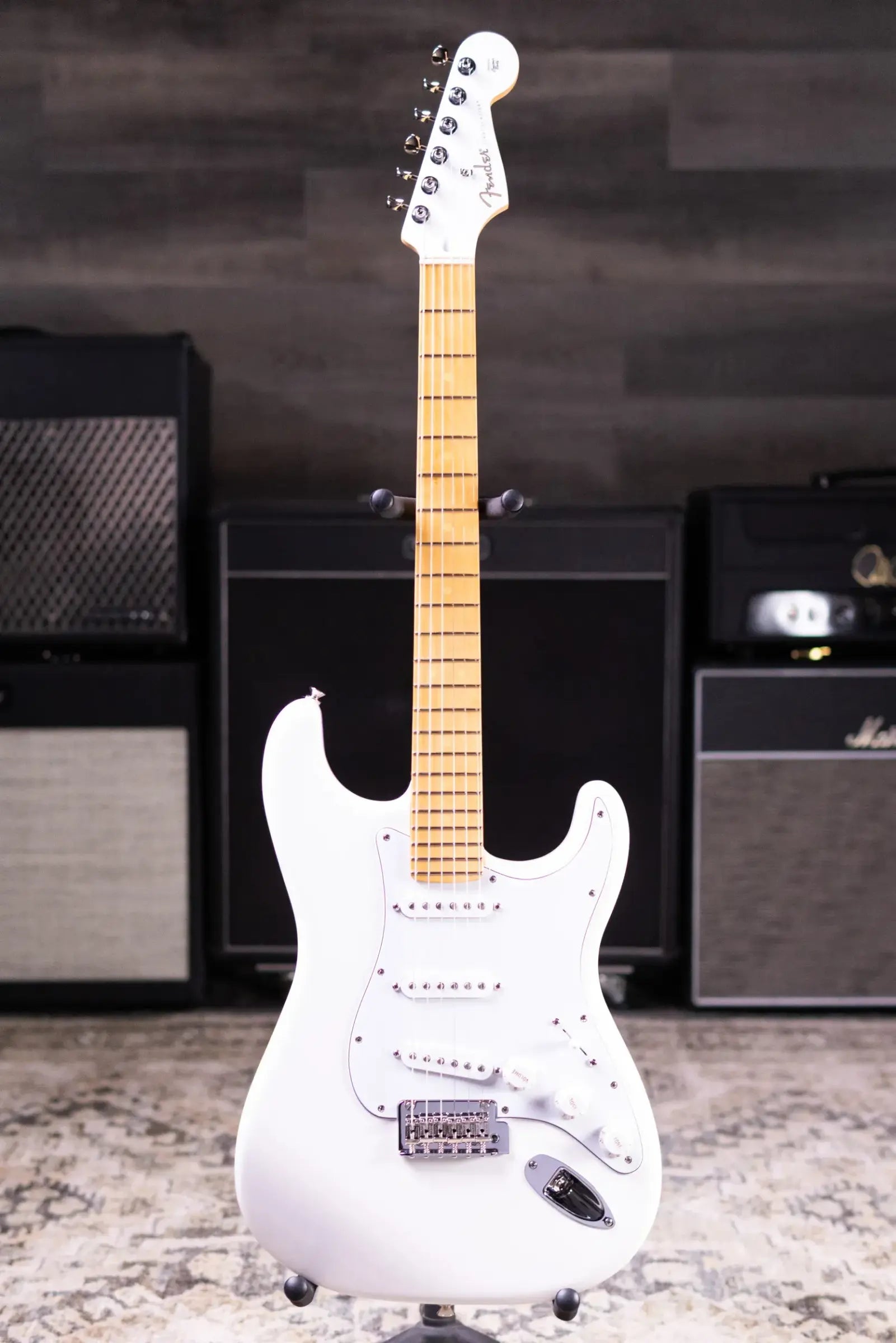 Fender Dealer Exclusive Player II Stratocaster Electric Guitar - Polar White with Matching Headstock
