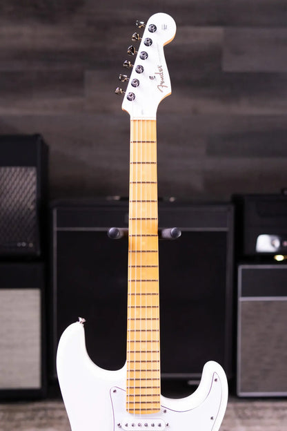 Fender Dealer Exclusive Player II Stratocaster Electric Guitar - Polar White with Matching Headstock
