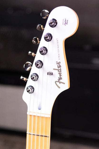 Fender Dealer Exclusive Player II Stratocaster Electric Guitar - Polar White with Matching Headstock