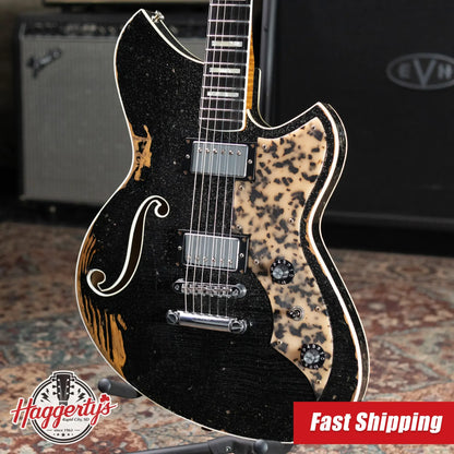Novo Miris H2 Semi-hollow Electric Guitar - Starry Night with Hardshell Case - Used