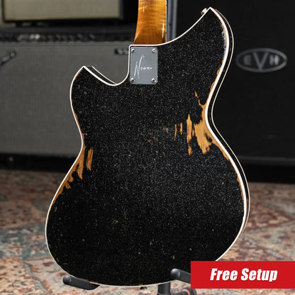 Novo Miris H2 Semi-hollow Electric Guitar - Starry Night with Hardshell Case - Used