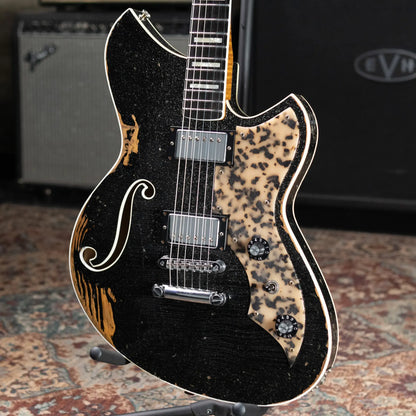 Novo Miris H2 Semi-hollow Electric Guitar - Starry Night with Hardshell Case - Used