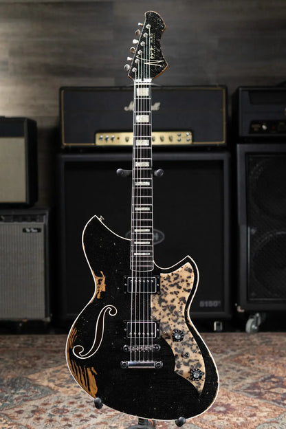 Novo Miris H2 Semi-hollow Electric Guitar - Starry Night with Hardshell Case - Used