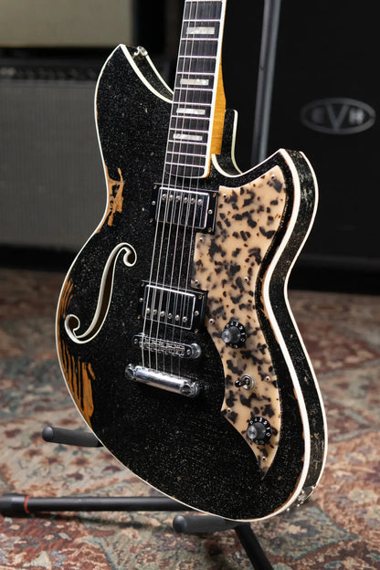 Novo Miris H2 Semi-hollow Electric Guitar - Starry Night with Hardshell Case - Used