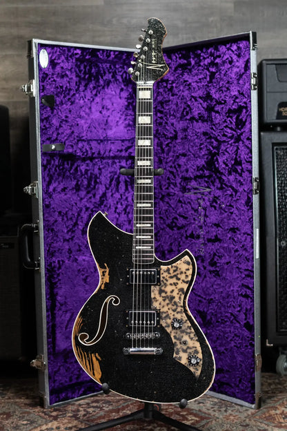 Novo Miris H2 Semi-hollow Electric Guitar - Starry Night with Hardshell Case - Used
