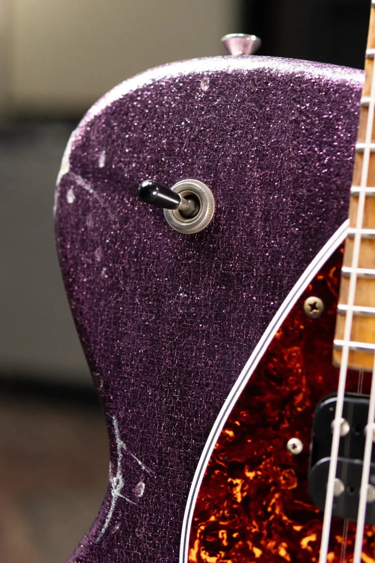 Novo Solus H2 Electric Guitar - Grape Jelly Sparkle with Hardshell Case - Used