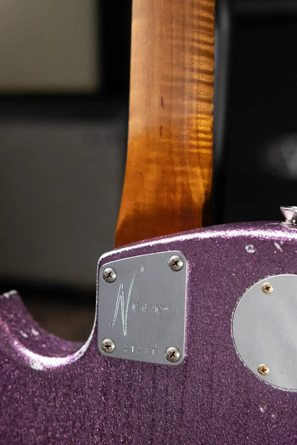 Novo Solus H2 Electric Guitar - Grape Jelly Sparkle with Hardshell Case - Used