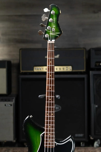 Novo Serus Bass  - Cat's Eye Green with Mono Gig Bag- Used