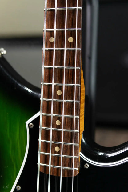 Novo Serus Bass  - Cat's Eye Green with Mono Gig Bag- Used