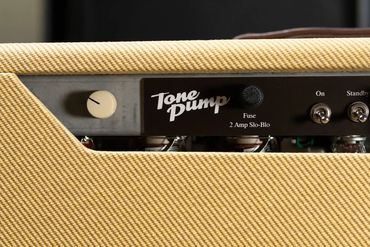 Tone Pump Custom Guitar Amplifier with Weber DT-12 Speaker -Tweed - Used