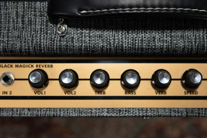 Supro 1696RT Black Magick Reverb Guitar Amplifier - Black Rhino - Used