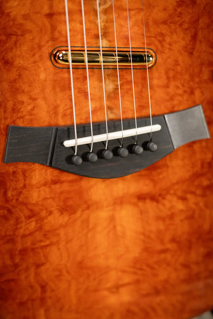Taylor Custom Shop T5z Custom #C0960 Figured Ironbark/Shamel Ash Hollow Body Electric Guitar with Hardshell Case