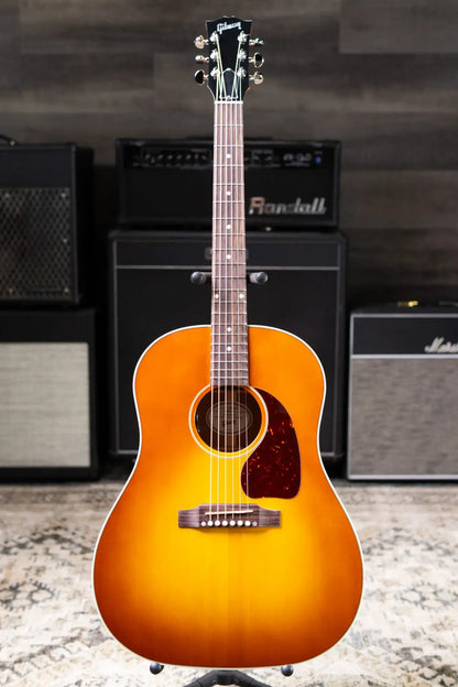Gibson J-45 Standard HiFi DNA Acoustic/Electric Guitar - Heritage Cherry Sunburst with Hardshell Case