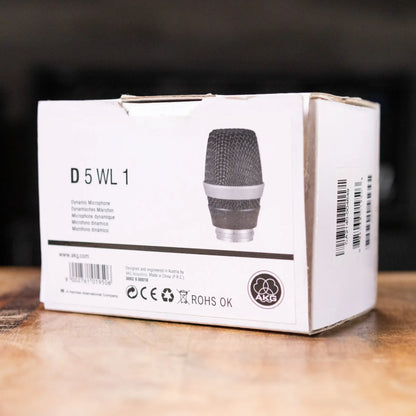 AKG D 5 WL 1 Professional Dynamic Microphone Head - Used