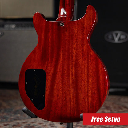 Epiphone Inspired By Gibson 1960 Les Paul Special Double Cut Reissue - Cherry Red with Hardshell Case