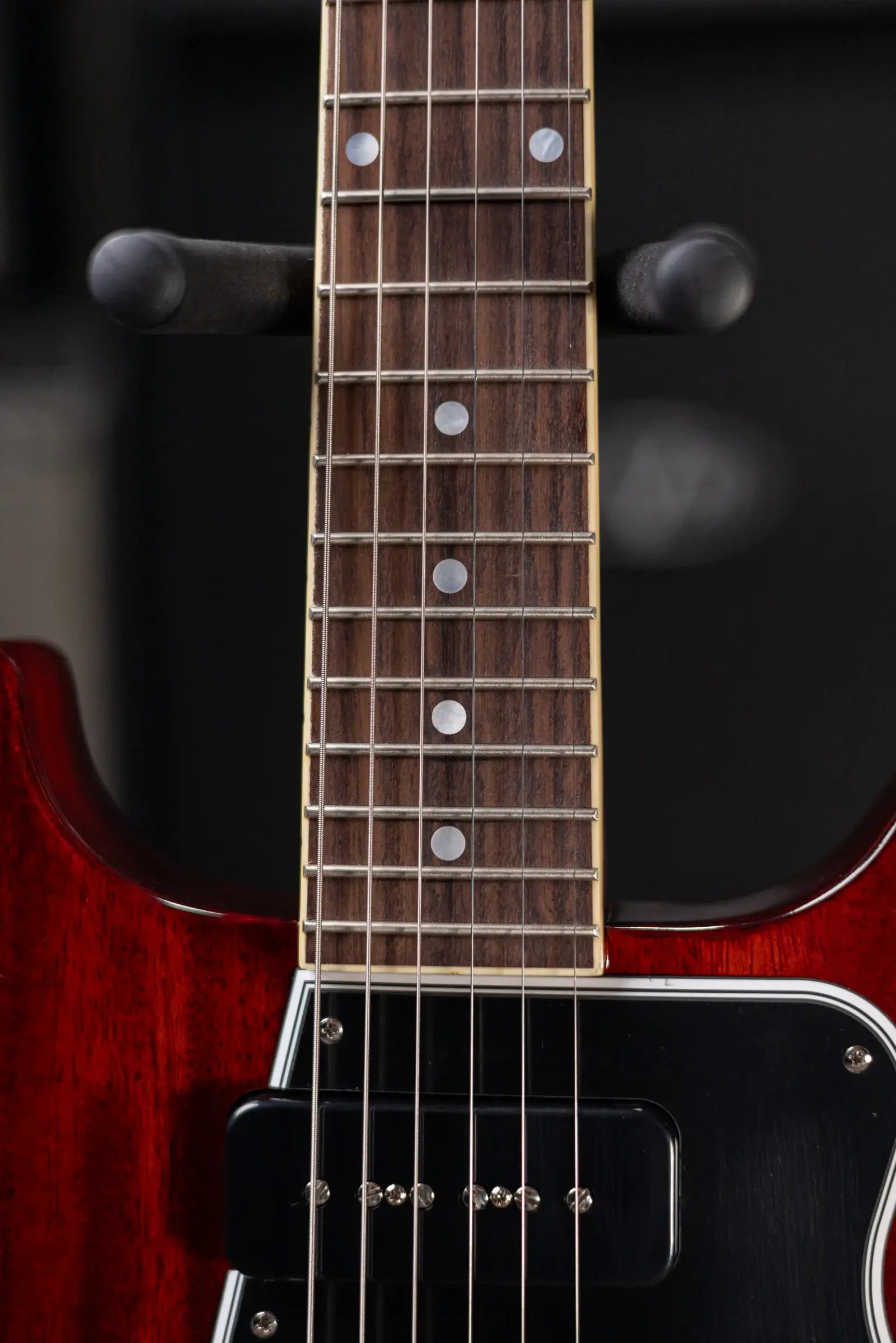 Epiphone Inspired By Gibson 1960 Les Paul Special Double Cut Reissue - Cherry Red with Hardshell Case