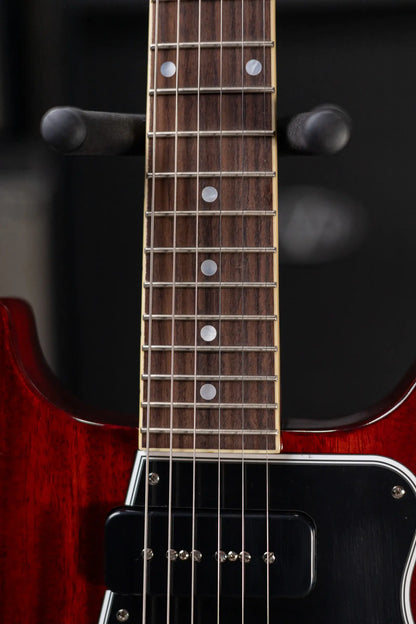 Epiphone Inspired By Gibson 1960 Les Paul Special Double Cut Reissue - Cherry Red with Hardshell Case