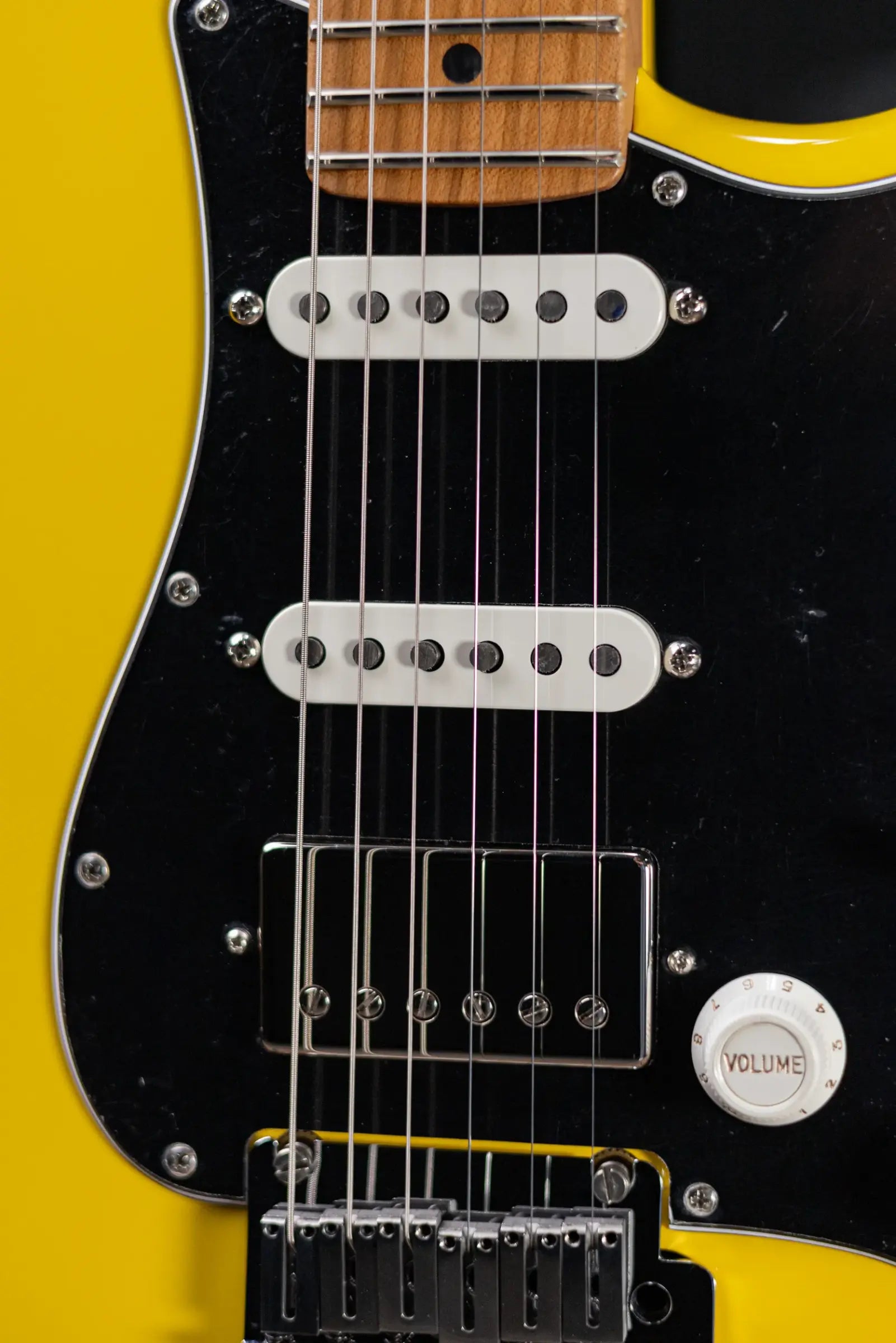 Fender Limited Edition American Ultra II HSS Stratocaster Electric Guitar - Graffiti Yellow with Hardshell Case