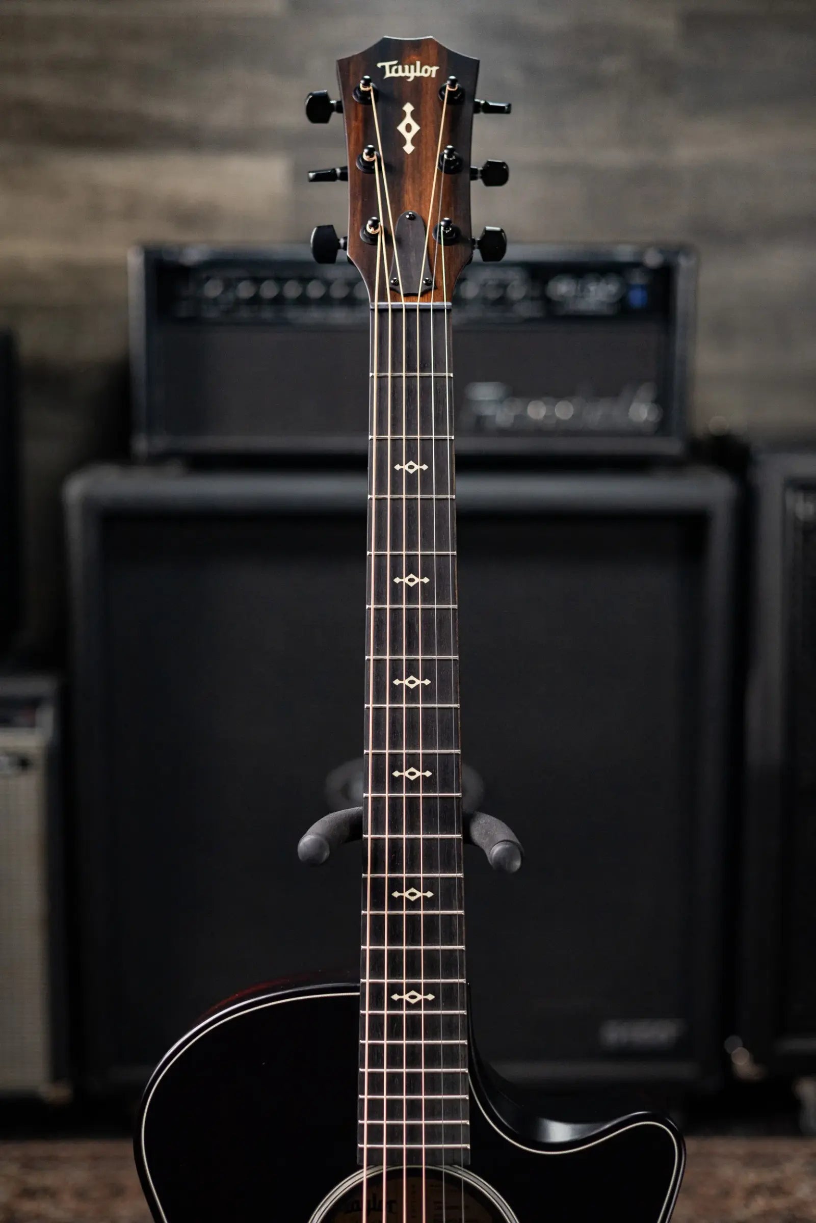 Taylor Next Generation Builder's Edition 324ce Grand Auditorium Acoustic/Electric Guitar - Kona Burst with Hardshell Case