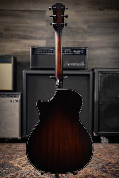 Taylor Next Generation Builder's Edition 324ce Grand Auditorium Acoustic/Electric Guitar - Kona Burst with Hardshell Case