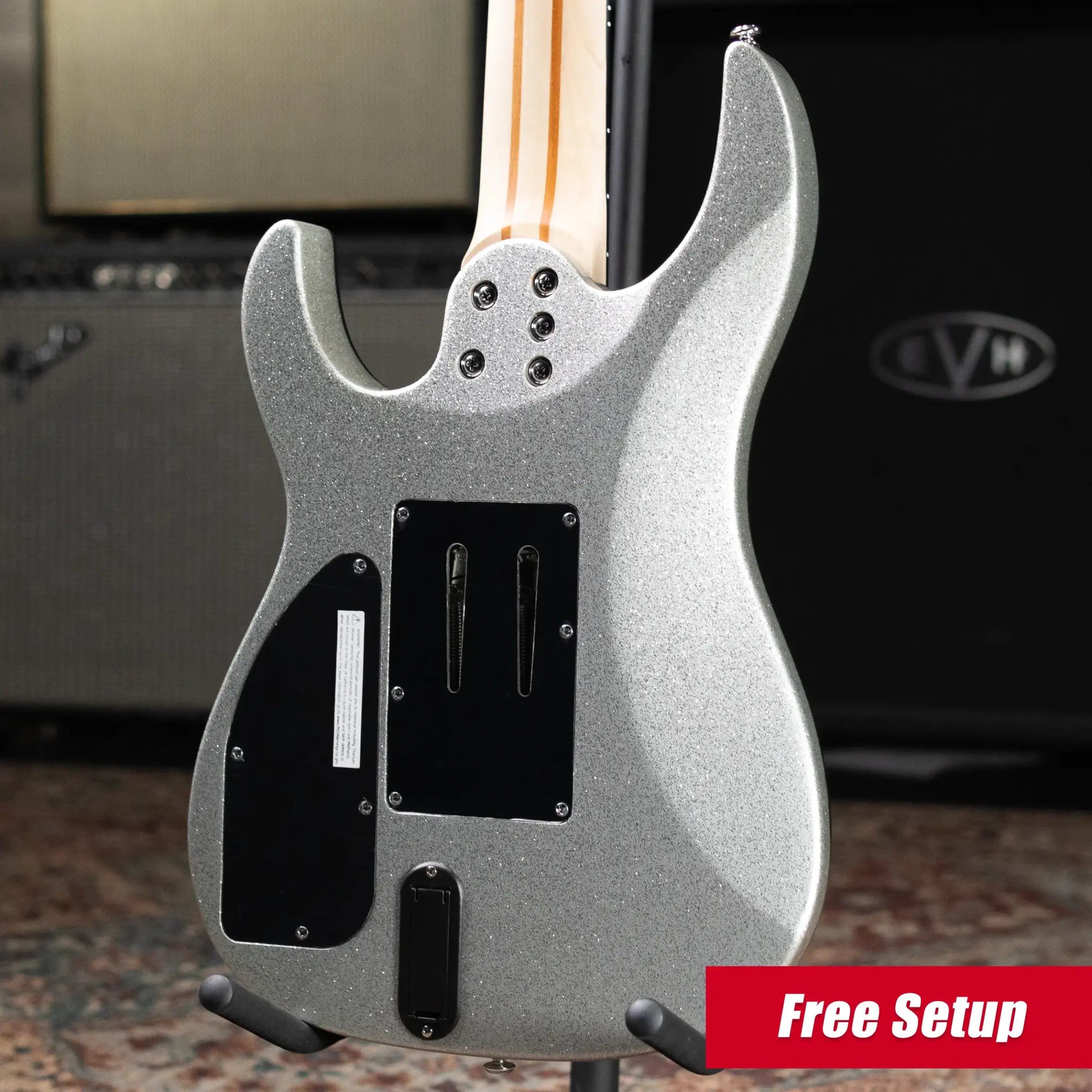 Legator Y07 7-String Electric Guitar - Silver with Gig Bag - Used