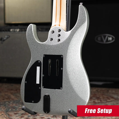 Legator Y07 7-String Electric Guitar - Silver with Gig Bag - Used