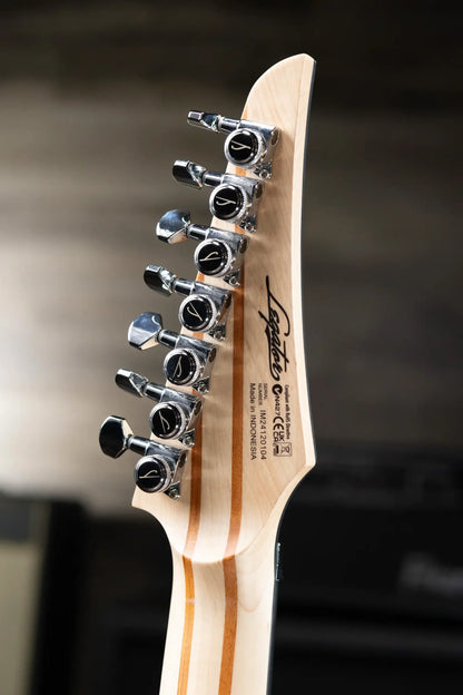 Legator Y07 7-String Electric Guitar - Silver with Gig Bag - Used