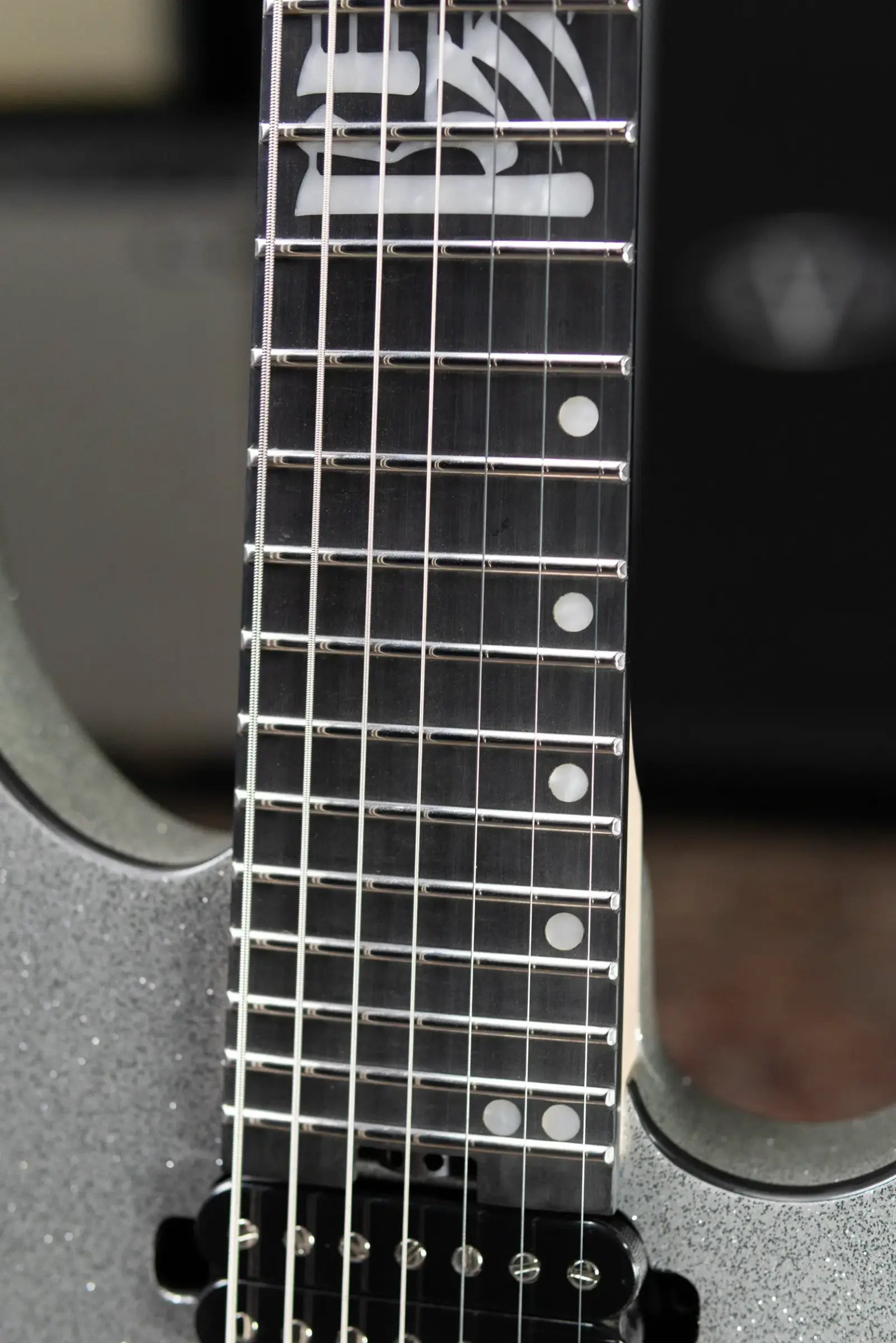Legator Y07 7-String Electric Guitar - Silver with Gig Bag - Used