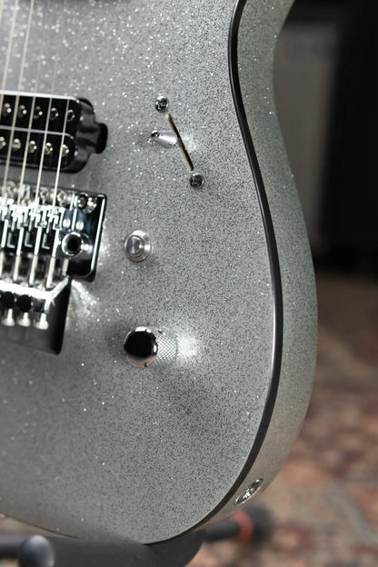 Legator Y07 7-String Electric Guitar - Silver with Gig Bag - Used
