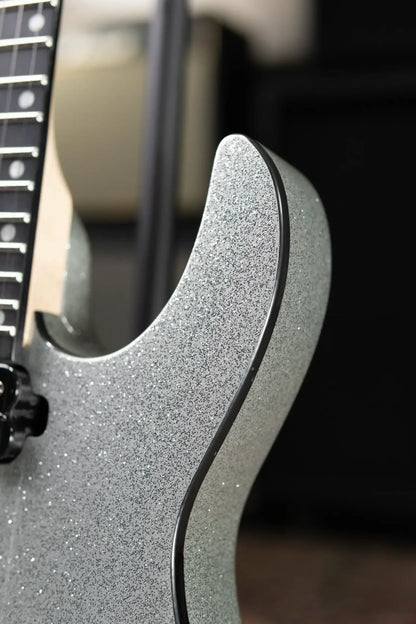 Legator Y07 7-String Electric Guitar - Silver with Gig Bag - Used